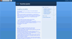 Desktop Screenshot of cuentos-jozeio.blogspot.com