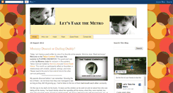 Desktop Screenshot of letstakethemetro.blogspot.com