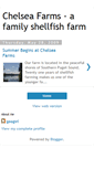 Mobile Screenshot of chelseafarms-afamilyshellfishfarm.blogspot.com