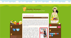 Desktop Screenshot of mamahealthnut.blogspot.com