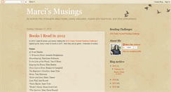 Desktop Screenshot of marcijohnsonbooks.blogspot.com