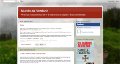 Desktop Screenshot of mundodaverdade.blogspot.com
