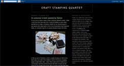 Desktop Screenshot of craftstampingquartet.blogspot.com