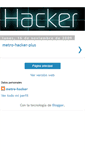 Mobile Screenshot of metro-hacker-plus.blogspot.com