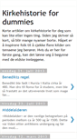 Mobile Screenshot of kirkehistorie.blogspot.com