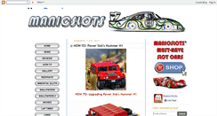 Desktop Screenshot of manicslots.blogspot.com