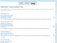 Tablet Screenshot of dotnetflex.blogspot.com