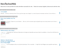 Tablet Screenshot of newtechnoweb.blogspot.com