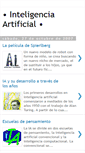 Mobile Screenshot of iainteligenciaartificial.blogspot.com