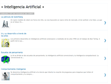 Tablet Screenshot of iainteligenciaartificial.blogspot.com