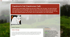 Desktop Screenshot of caedmonscat.blogspot.com