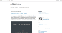 Desktop Screenshot of edtechzen.blogspot.com