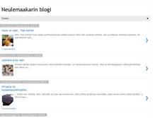 Tablet Screenshot of neulemaakari.blogspot.com