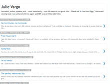 Tablet Screenshot of julievargo.blogspot.com