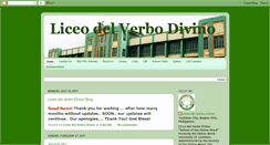 Desktop Screenshot of liceodelverbodivino.blogspot.com