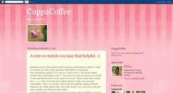 Desktop Screenshot of cuppacoffeejewelry.blogspot.com