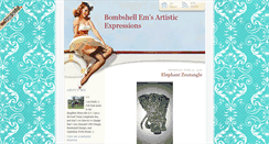 Desktop Screenshot of bombshellemsartisticexpressions.blogspot.com