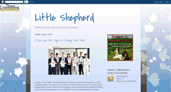 Desktop Screenshot of littleshepherdchildrensbook.blogspot.com