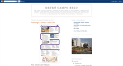 Desktop Screenshot of metrocampobelo.blogspot.com