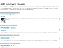 Tablet Screenshot of aldoduzdevich.blogspot.com
