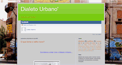 Desktop Screenshot of dialetourbano.blogspot.com