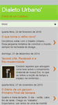 Mobile Screenshot of dialetourbano.blogspot.com