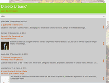 Tablet Screenshot of dialetourbano.blogspot.com