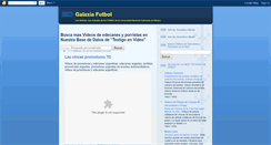 Desktop Screenshot of galaxiasoccer.blogspot.com