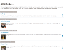 Tablet Screenshot of ahsrockets.blogspot.com