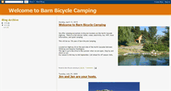 Desktop Screenshot of barnbicyclecamping.blogspot.com