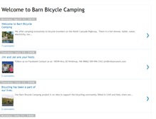 Tablet Screenshot of barnbicyclecamping.blogspot.com