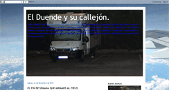 Desktop Screenshot of elduendeysucallejon.blogspot.com