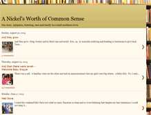 Tablet Screenshot of anickelsworthofcommonsense.blogspot.com