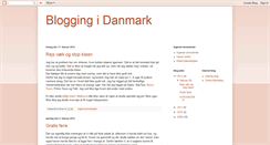 Desktop Screenshot of danmarksblog.blogspot.com