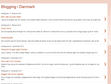 Tablet Screenshot of danmarksblog.blogspot.com