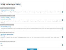 Tablet Screenshot of inf0majenang.blogspot.com