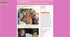 Desktop Screenshot of freedomscallband.blogspot.com