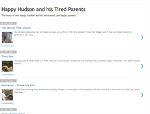 Tablet Screenshot of happyhudson.blogspot.com