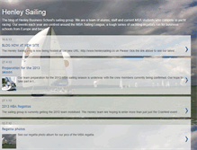 Tablet Screenshot of henleysailing.blogspot.com