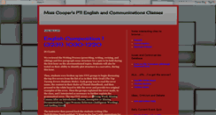 Desktop Screenshot of misscoopersclass.blogspot.com
