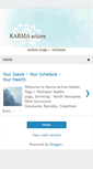 Mobile Screenshot of karmaactive.blogspot.com