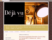 Tablet Screenshot of dejavubcn.blogspot.com