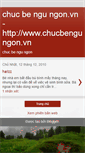 Mobile Screenshot of chucbengungon1.blogspot.com