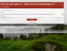 Tablet Screenshot of chucbengungon1.blogspot.com