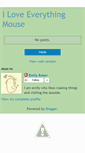 Mobile Screenshot of iloveeverythingmouse.blogspot.com