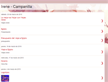 Tablet Screenshot of irene-campanilla.blogspot.com