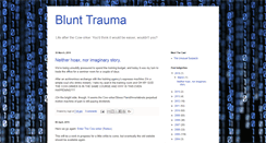 Desktop Screenshot of blunt-trauma.blogspot.com