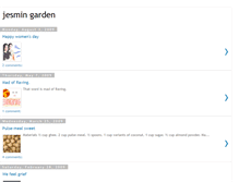 Tablet Screenshot of jesmingarden.blogspot.com
