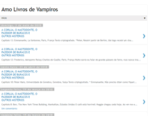 Tablet Screenshot of amo-livros-de-vampiros.blogspot.com