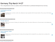 Tablet Screenshot of germanytripmarch14-27.blogspot.com